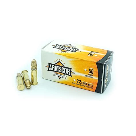 Armscor 22 Long Rifle 40 Grain SVSP - High-Quality Ammunition