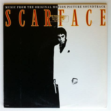 FREE U.S. SHIPPING Rare Scarface Vinyl Soundtrack