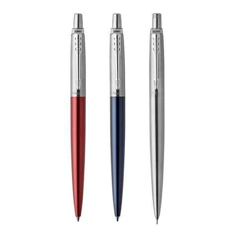 Parker Jotter London Trio Discovery Pack: Royal Blue Ballpoint Pen, Red Kensington Gel Pen ...