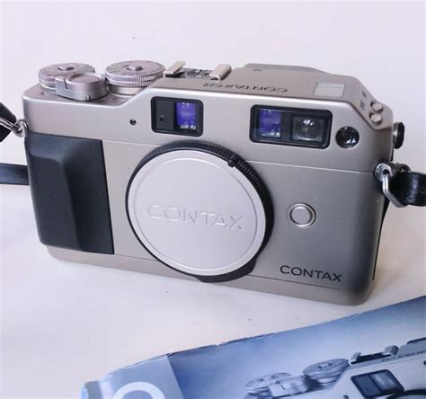 Contax G1 35mm - Data Back GD-1 + cap and strap - - Catawiki