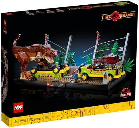 18+ LEGO Jurassic Park 76956 T. Rex Breakout April 2022 Set Price & Release Date - Toys N Bricks