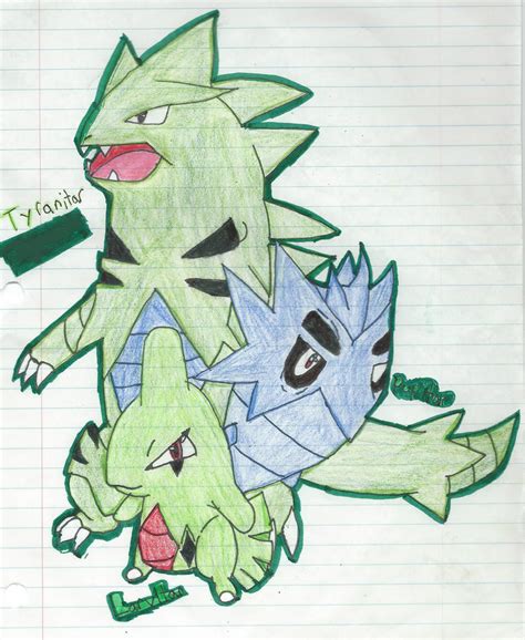 Larvitar Evo by Coolfun7 on DeviantArt