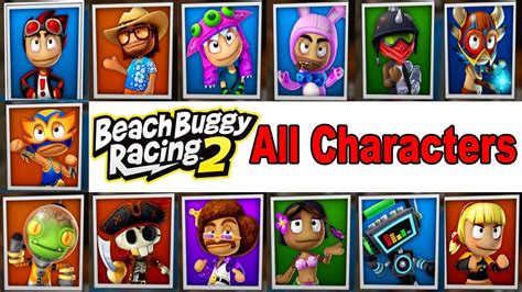 Beach Buggy Racing 2 All Characters | Best Racing Games for Android ...