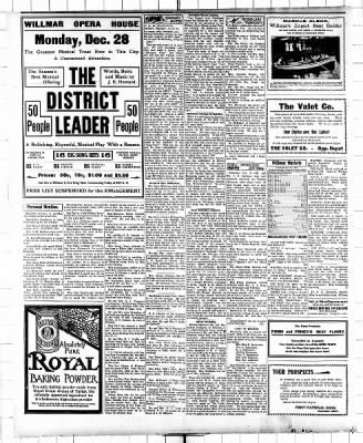 Willmar Tribune from Willmar, Minnesota on December 30, 1908 · Page 8