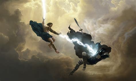 Zeus vs. Ares [1920x1144] : wallpapers