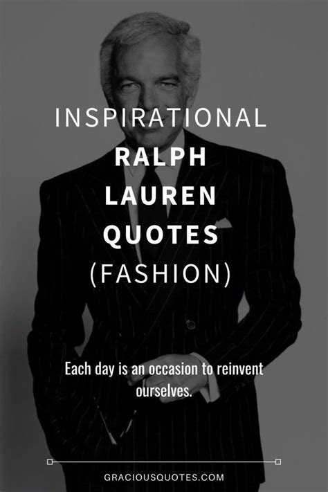 39 Inspirational Ralph Lauren Quotes (FASHION)