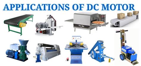 Application of dc motor - Semiconductor for You