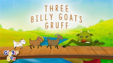 The Three Billy Goats Gruff | Fairy Tales | Gigglebox - YouTube