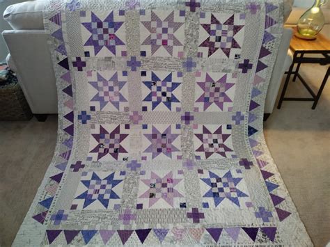 Northern Deb Quilts: The purple quilt is finished!