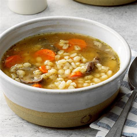 Mushroom Barley Soup for Two Recipe: How to Make It