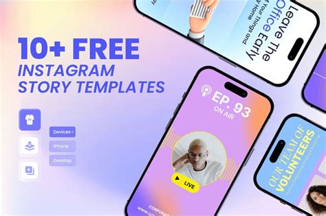 Instagram story template for all your needs | Renderforest