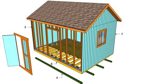 How to build a 12x16 shed | PDF Download | HowToSpecialist