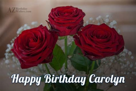 Happy Birthday Carolyn