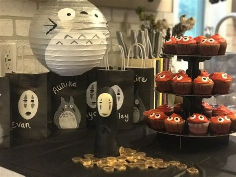 Studio Ghibli birthday party! | Studio ghibli party, Studio ghibli, Totoro party