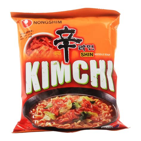 Nongshim Kimchi Ramen 120gr - Ramen Tradicional - Asiaon Mart