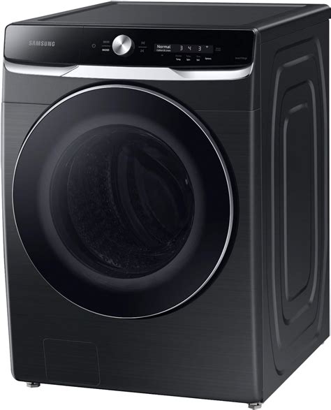 Samsung 5.0 Cu.Ft. High-Efficiency Stackable Smart Front Load Washer with Steam and OptiWash ...