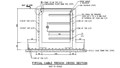 cable trench layout drawing - vansathibbettsports