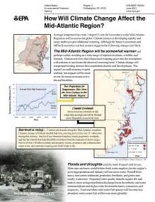 How Will Climate Change Affect the Mid-Atlantic Region? - UNT Digital Library