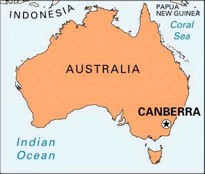 Canberra Map