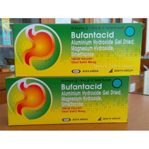 BUFANTACID Tablet Per Box / Dus @100 Tablet | Shopee Indonesia