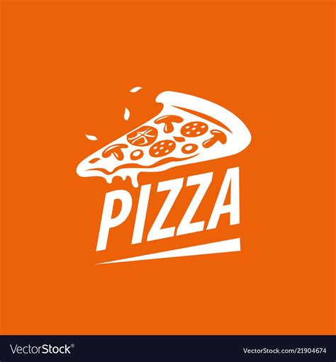 Pizza logo Royalty Free Vector Image - VectorStock