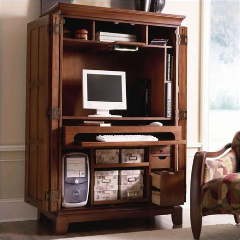 computer armoires for home office | Computer Armoires | Small home office furniture, Computer ...