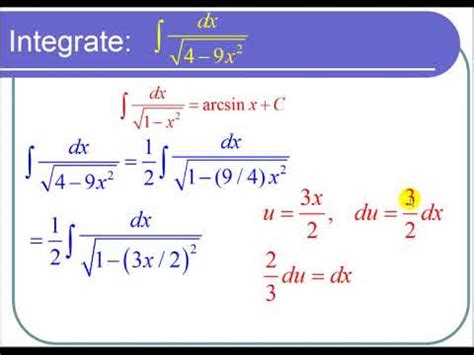 An Integral Involving Arcsin(x) - YouTube