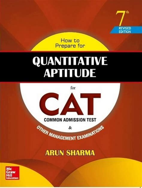 Quantitative Aptitude by Arun Sharma PDF Free Download - CAT 2016