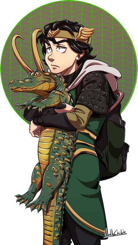 Kid Loki and Alligator Loki [FANART] : r/LokiTV