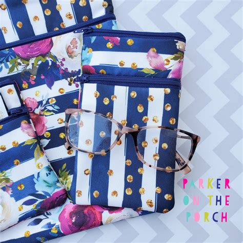 Digital Download- Double Zipper VERTICAL Bag Set – Parker on the Porch, LLC