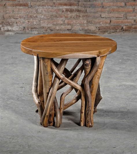 Teak Coffee Table – Round – Urban Outdoor Decor