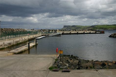 Ballycastle Harbour © Bob Jones cc-by-sa/2.0 :: Geograph Britain and ...