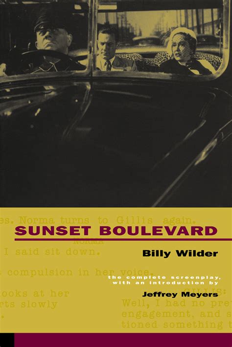 Sunset Boulevard by Billy Wilder - Paperback - University of California ...