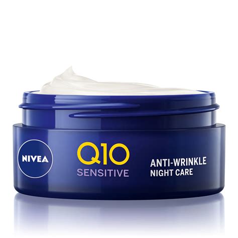 Nivea Q10 Power Anti-Wrinkle & Firming Sensitive Night Cream 50ml ...