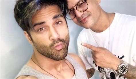 Pulkit Samrat sports a unique salt and pepper hairstyle for the film Taish and hairstylist Aalim ...