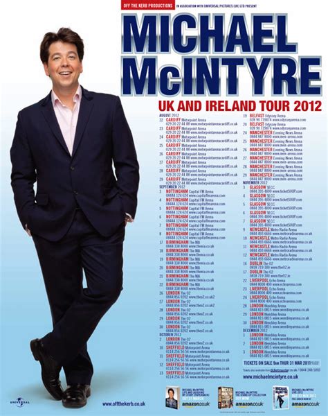 Michael McIntyre Concert & Tour History (Updated for 2024) | Concert ...