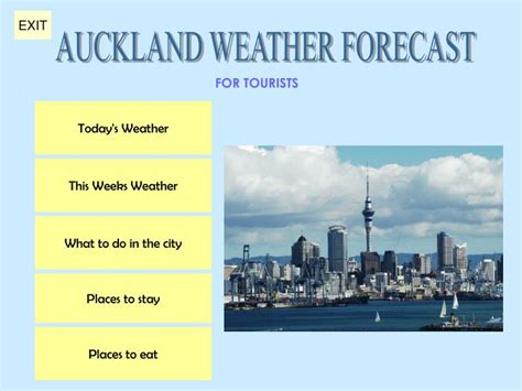 PPT - AUCKLAND WEATHER FORECAST PowerPoint Presentation, free download ...