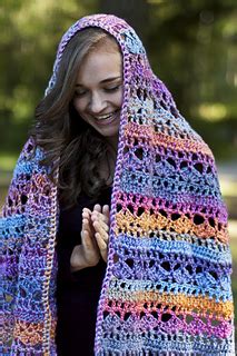 Ravelry: Colorful Hugs Prayer Shawl pattern by Susie Bonell