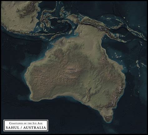 Coastlines of the Ice Age on Amazing Relief Maps | Relief map, Map ...