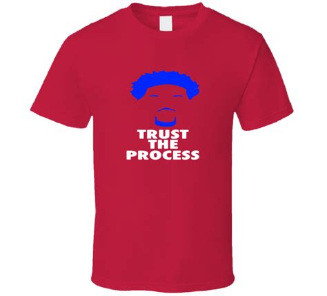 Philadelphia Joel Embiid "Trust The Process" Mens & Youth T-Shirt