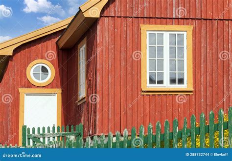 Typical Architecture of Greenland Capital Nuuk with Colored Houses ...