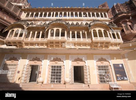 Daulat khana, mehrangarh fort, jodhpur, rajasthan, india, asia Stock ...