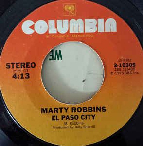 Marty Robbins - El Paso City | Releases | Discogs