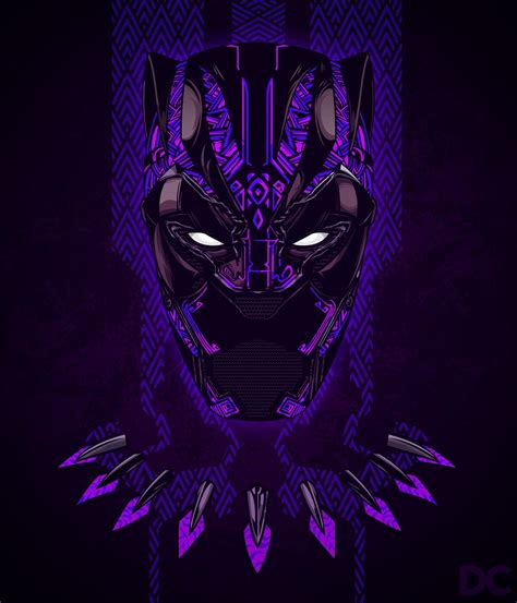 Black Panther Purple Wallpapers - Wallpaper Cave