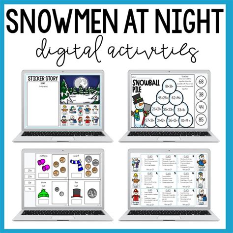 10 Activities for Snowmen at Night — Creatively Teaching First ...