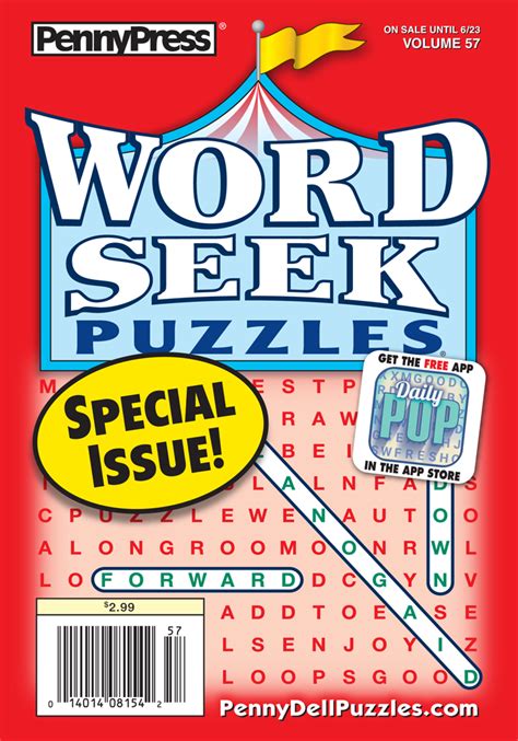 Wheel of Fortune Word Seek | Penny Dell Puzzles