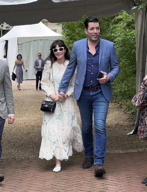 Zooey Deschanel and Jonathan Scott - White House Correspondents Dinner Brunch in Washington DC ...