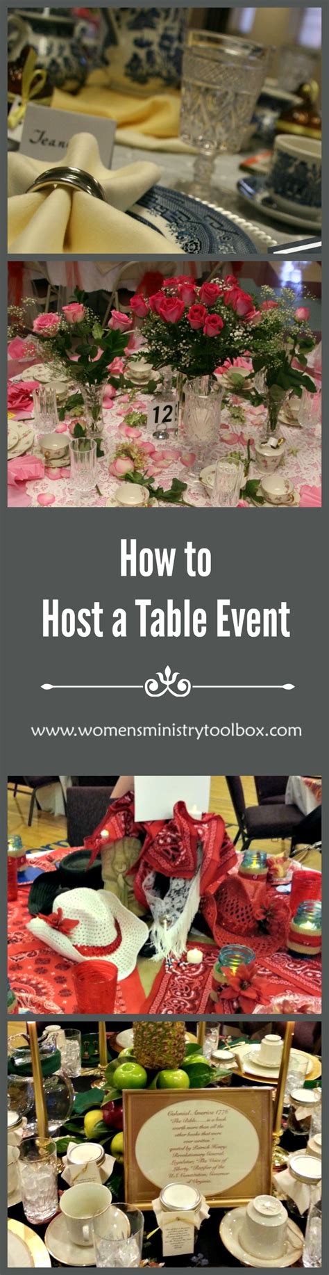 How to Host a Table Event - Includes décor ideas, planning timeline ...