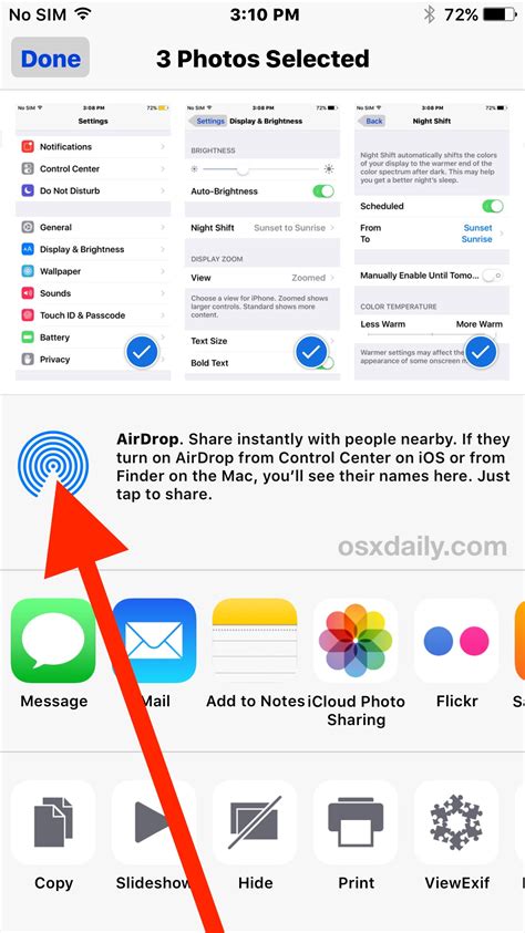 How to AirDrop from iPhone to Mac