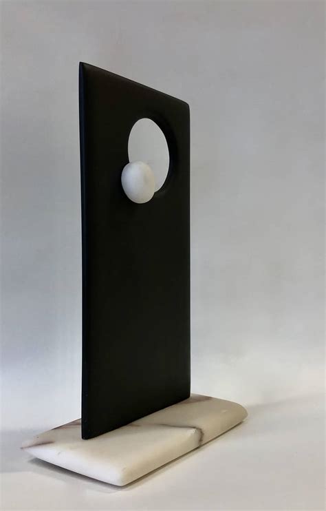 Black Hole (Black Rectanglular Slate sculpture) - ArtParkS